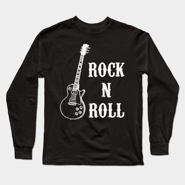 rock n roll Long Sleeve T-Shirt by Logisstudio